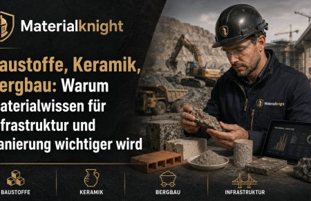 Baustoff-, Keramik- und Bergbaujobs 2026: Warum Rohstoffwissen, Kreisläufe und sichere Produktion neue Bedeutung gewinnen
